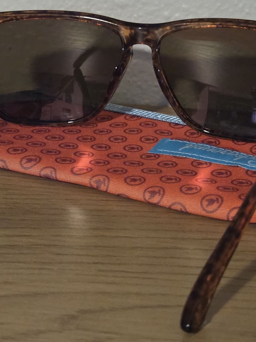 Knockaround Women's Tortoiseshell Polarized Sunglasses with Amber Lenses - Picture 3 of 9